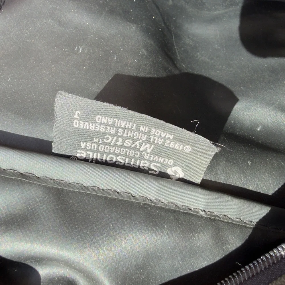 Vintage Samsonite Mystic Duffel Bag Travel Luggage Canvas Olive Green Size Large